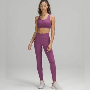 NWT Lululemon Swift Speed HR Tight 28 inch Vintage Plum Size 4
